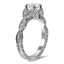 Ornate Leaf and Vintage Scroll Diamond Ring, smallview