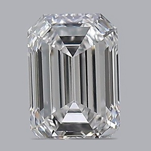 Emerald diamond — real photo