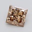 2.02 Ct. Light  Brown Princess Lab Grown Diamond