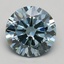 1.50 Ct. Fancy Blue Round Lab Grown Diamond