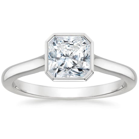 18K White Gold Luna Bridal Set