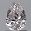 0.91 Ct. Faint Pink Pear Diamond