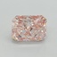 9.11 Ct. Fancy Vivid Pink Radiant Lab Grown Diamond