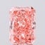 2.50 Ct. Fancy Vivid Pink Radiant Lab Grown Diamond