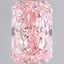 3.97 Ct. Fancy Vivid Pink Radiant Lab Grown Diamond