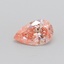 0.51 Ct. Fancy Vivid Pink Pear Lab Grown Diamond