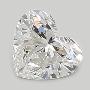 Heart diamond — real photo
