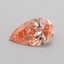 0.70 Ct. Fancy Intense Pink Pear Lab Grown Diamond