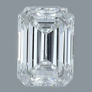 Emerald diamond — real photo