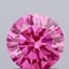 1.00 Ct. Fancy Vivid Pink Round Lab Grown Diamond