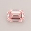 0.60 Ct. Fancy Intense Pink Emerald Lab Grown Diamond