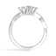 Twisting Toi et Moi Pear Diamond Ring, smallview