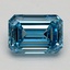 5.00 Ct. Fancy Vivid Blue Emerald Lab Grown Diamond
