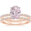 14K Rose Gold Luxe Ballad Bridal Set (1/2 ct. tw.)
