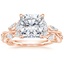 14K Rose Gold Secret Garden Diamond Ring (1/2 ct. tw.), smalltop view