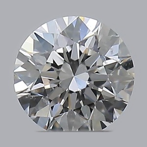 Round diamond — real photo