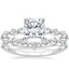 18K White Gold Luxe Versailles Diamond Ring (1/2 ct. tw.) with Curved Versailles Diamond Ring