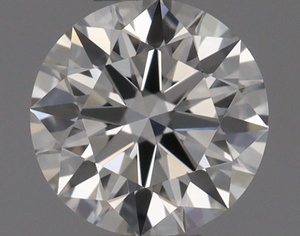 Round diamond — real photo