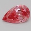 1.04 Ct. Fancy Vivid Pink Pear Lab Grown Diamond