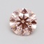 1.50 Ct. Fancy Intense Pink Round Lab Grown Diamond