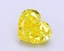 1.83 Ct. Fancy Vivid  Yellow Heart Lab Grown Diamond