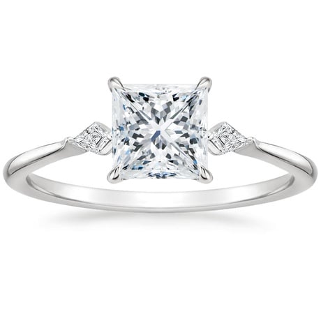 18K White Gold Cometa Diamond Bridal Set