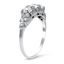The Jamika Ring, smalltop view on a hand