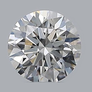 Round diamond — real photo