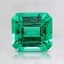 6.5x6.2mm Colombian Emerald