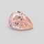 0.41 Ct. Fancy Vivid Pink Pear Lab Grown Diamond