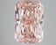 6.38 Ct. Fancy Vivid Pink Radiant Lab Grown Diamond