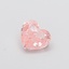 1.52 Ct. Fancy Intense  Pink Heart Lab Grown Diamond