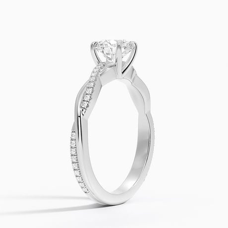 Twisted Engagement Ring