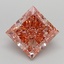 2.80 Ct. Fancy Vivid  Pink Princess Lab Grown Diamond