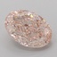 3.06 Ct. Fancy Intense Pink Oval Lab Grown Diamond