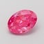 1.02 Ct. Fancy Vivid Pink Oval Lab Grown Diamond
