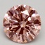 2.27 Ct. Fancy Intense Pink Round Lab Grown Diamond