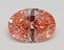 2.00 Ct. Fancy Vivid Pink Oval Lab Grown Diamond