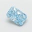 1.07 Ct. Fancy Vivid Blue Radiant Lab Grown Diamond
