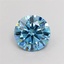 1.92 Ct. Fancy Vivid  Blue Round Lab Grown Diamond
