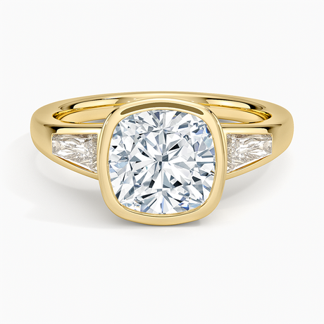 Hayes Three Stone Baguette Diamond Ring
