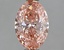 1.01 Ct. Fancy Vivid Pink Oval Lab Grown Diamond