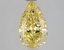 1.59 Ct. Fancy Vivid Yellow Yellow Pear Lab Grown Diamond