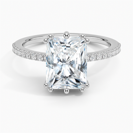 Luxe Kalina Hidden Halo Diamond Ring