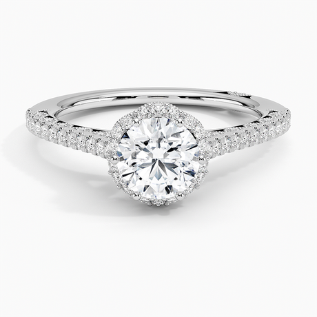 Tacori Petite Crescent Classic Bloom Diamond Ring - Brilliant Earth
