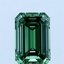 1.03 Ct. Fancy Vivid Green Emerald Lab Grown Diamond
