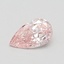 0.53 Ct. Fancy Pink Pear Lab Grown Diamond