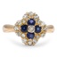 Modern Diamond Vintage Ring