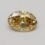 0.78 Ct. Fancy Intense Brownish Yellow Oval Lab Grown Diamond