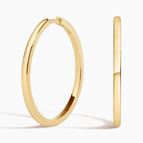1.6mm Mini Perfect Flat Hoop Earrings